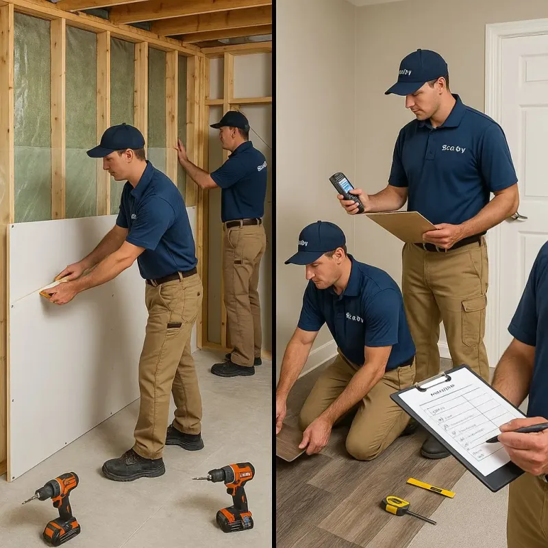 Repairs and Reconstruction process in Lincoln Park, MI