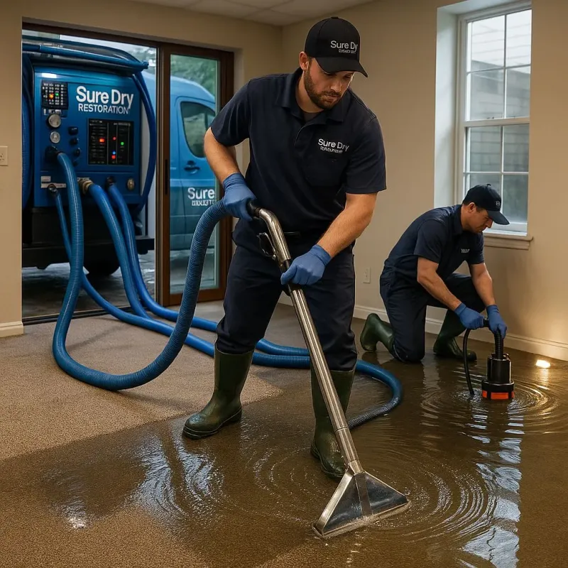 Water Extraction and Removal process in Lincoln Park, MI